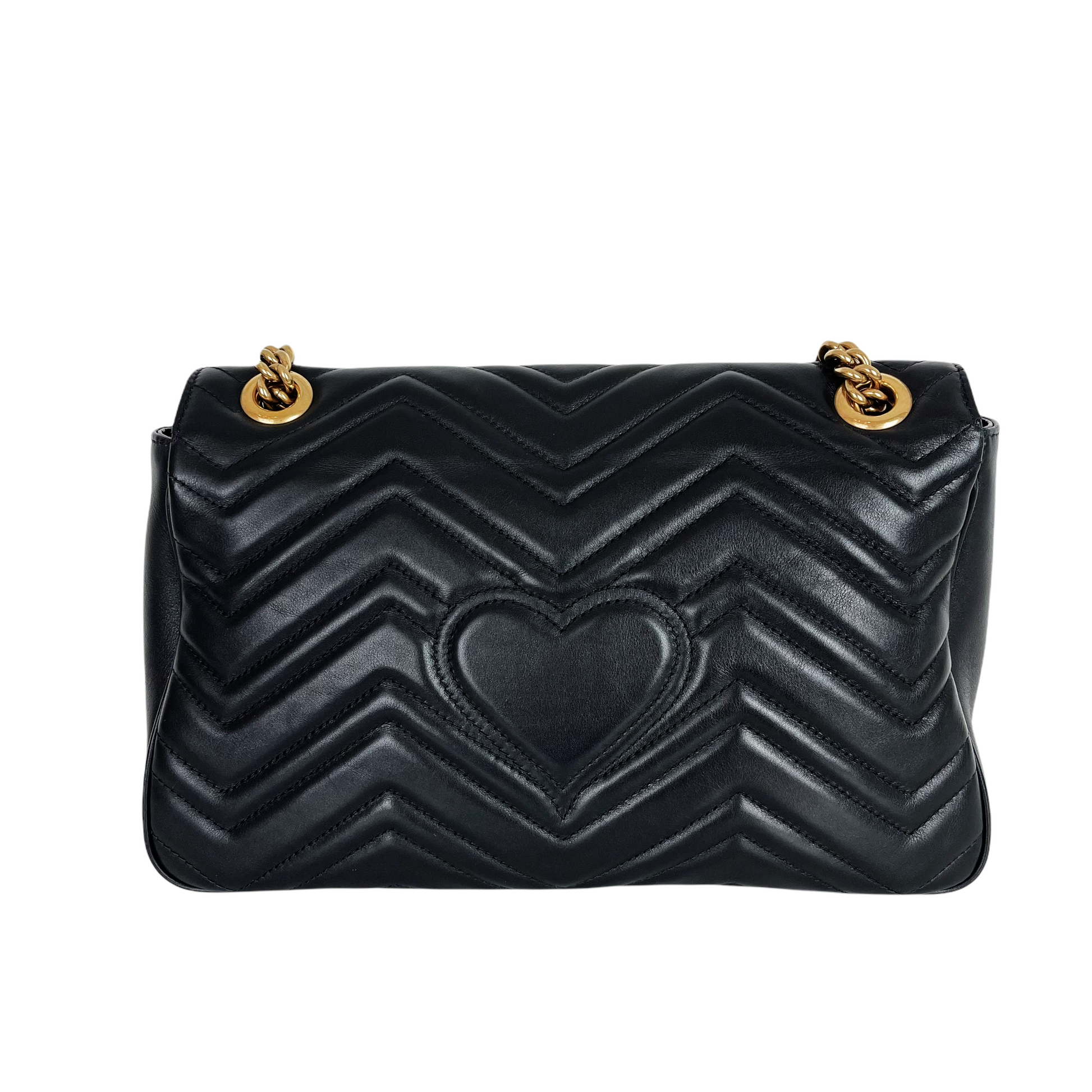 Gucci Chain Leather Shoulder Bag