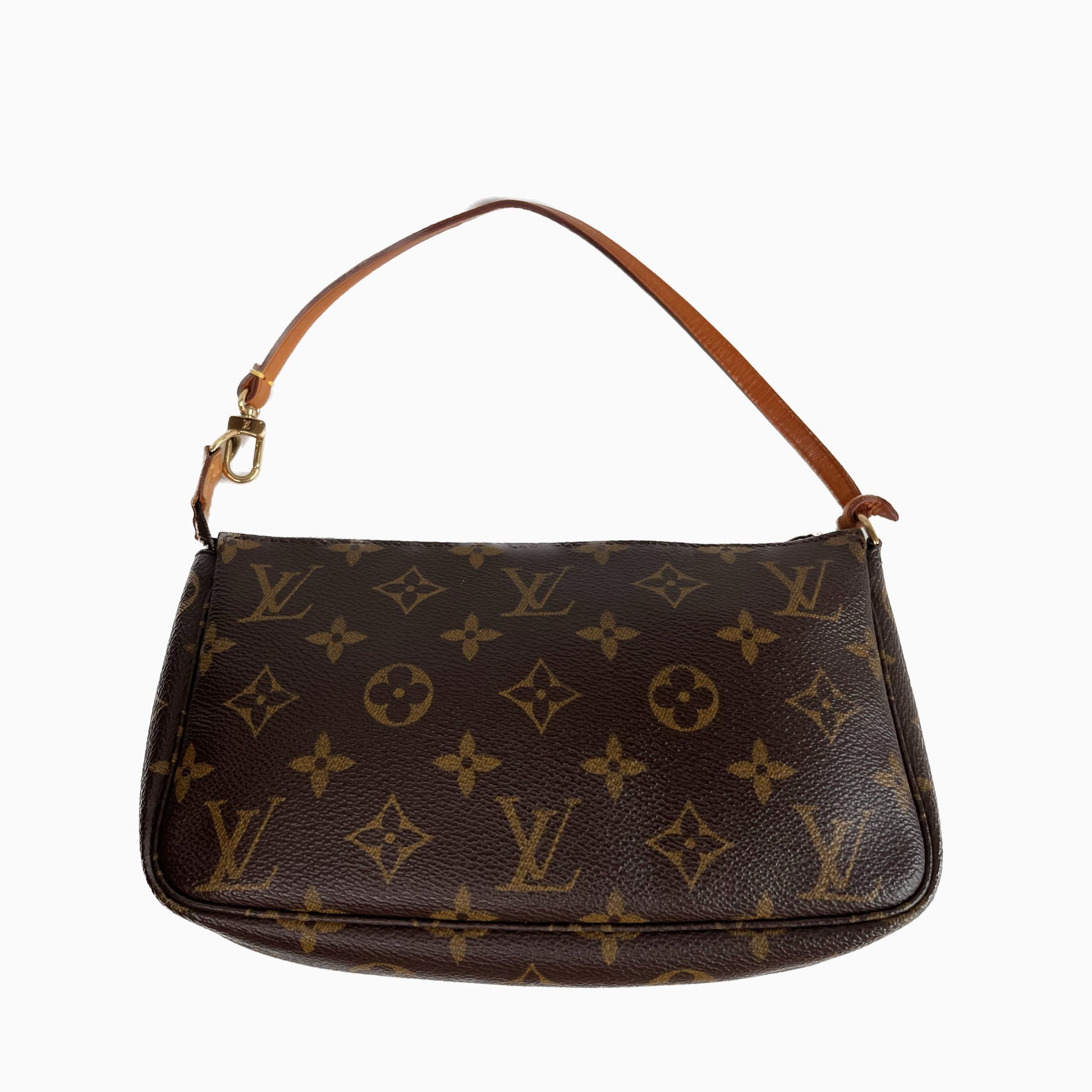 Louis Vuitton pochette accessoires classic brown