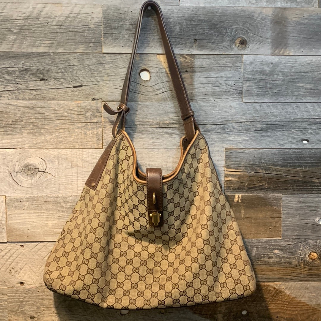 Gucci Canvas Shoulder Bag Style 1
