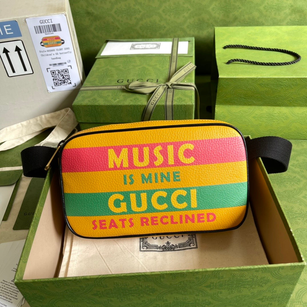 Gucci Monogram Leather Crossbody