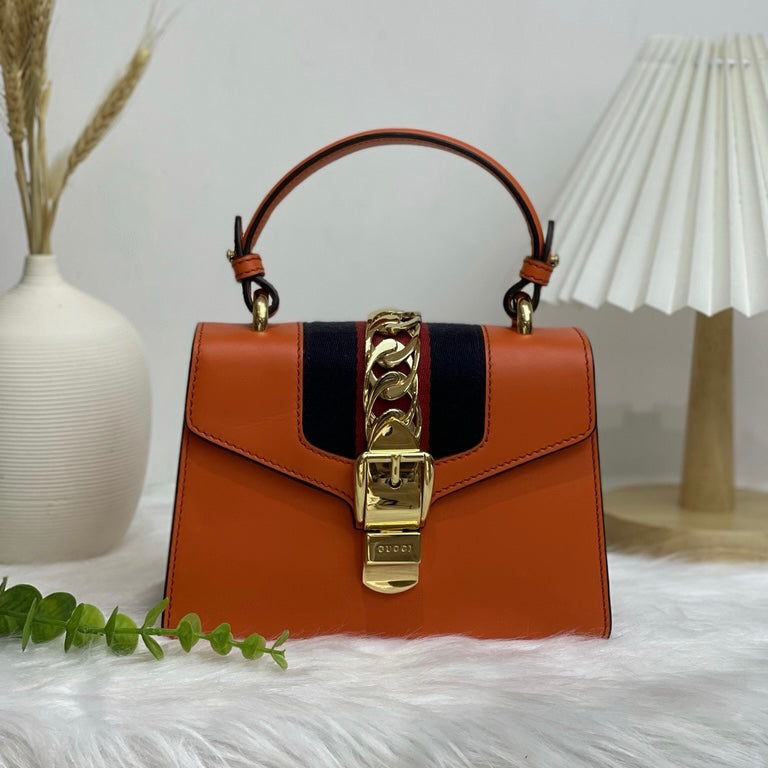 Gucci Leather Mini Shoulder Bag