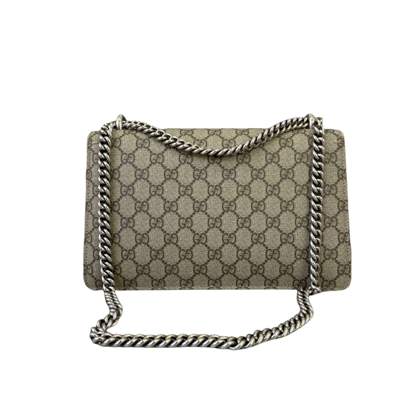 Gucci Monogram Chain Leather Shoulder Bag