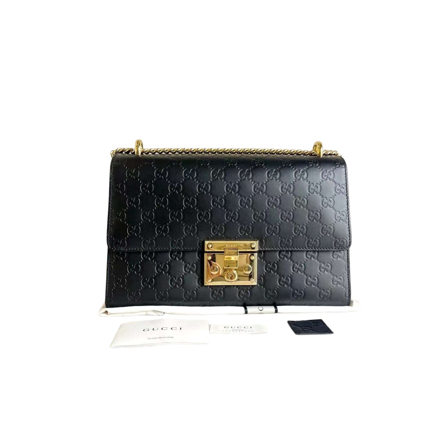 Gucci Chain Leather Crossbody