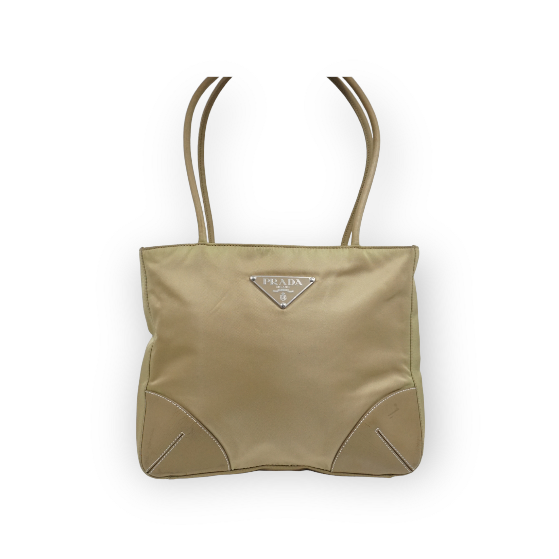 Prada Beige Luxury Handbag