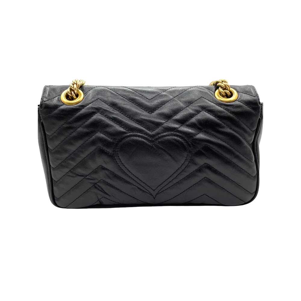 Gucci Chain Leather Shoulder Bag