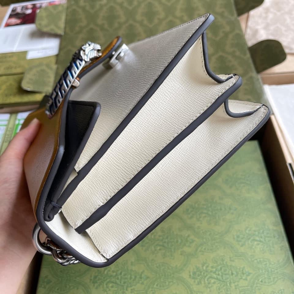 Gucci Monogram Chain Leather Crossbody