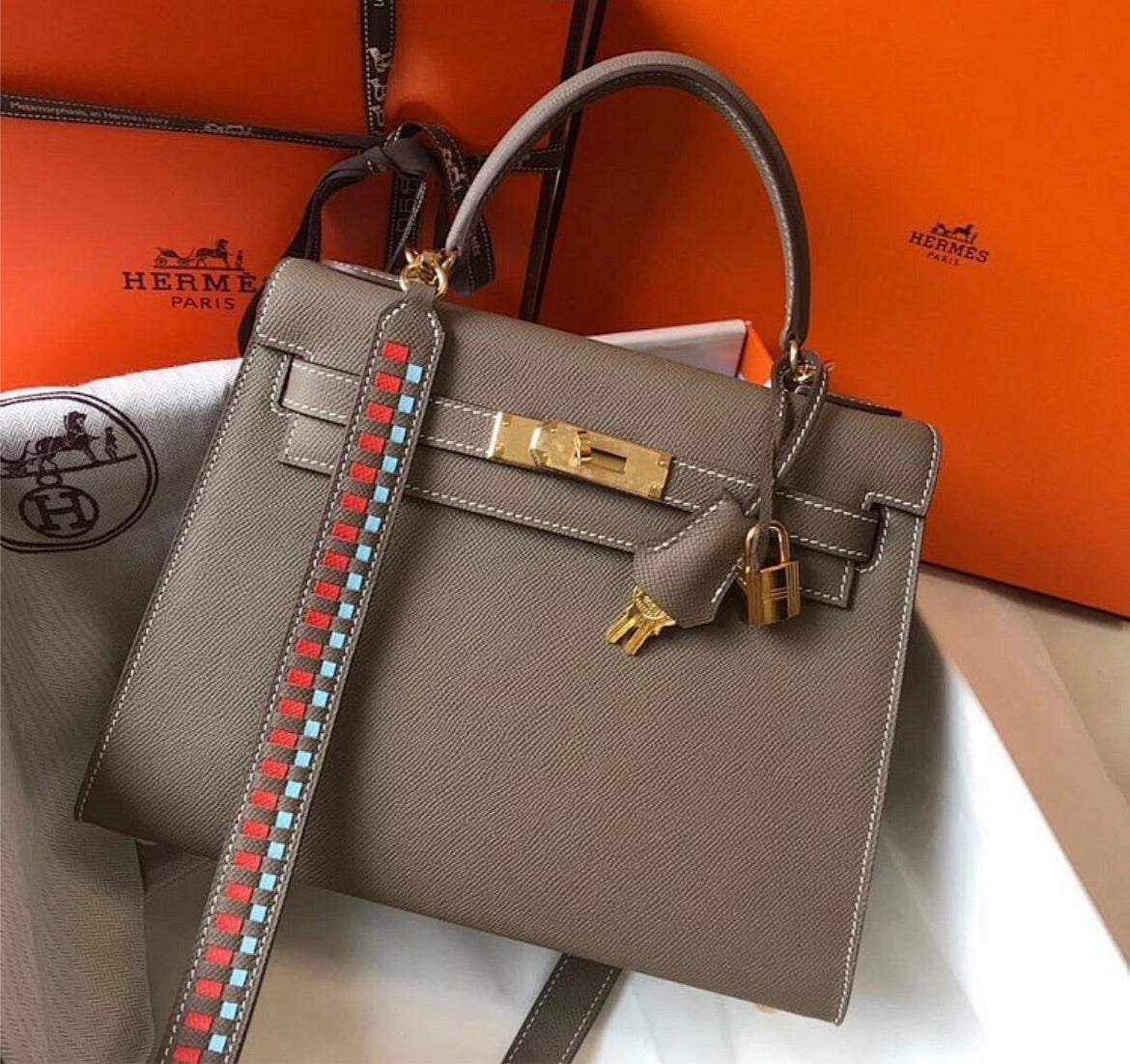 New woman Luxury Hermes Handbag