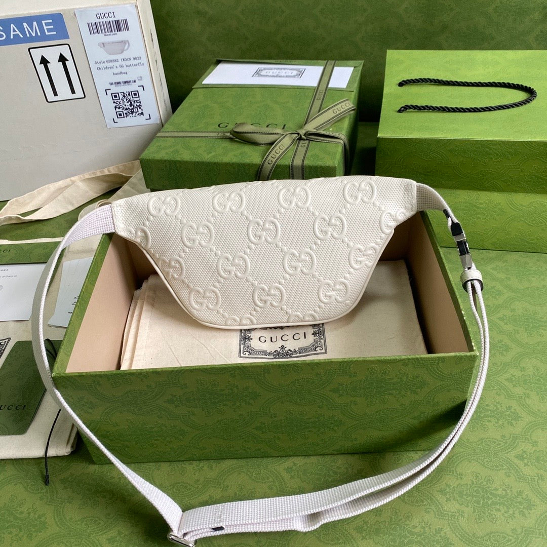 Gucci Monogram Leather Crossbody