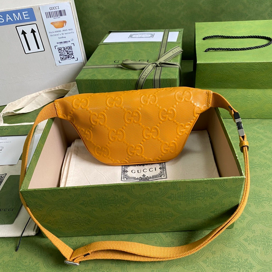 Gucci Monogram Leather Crossbody