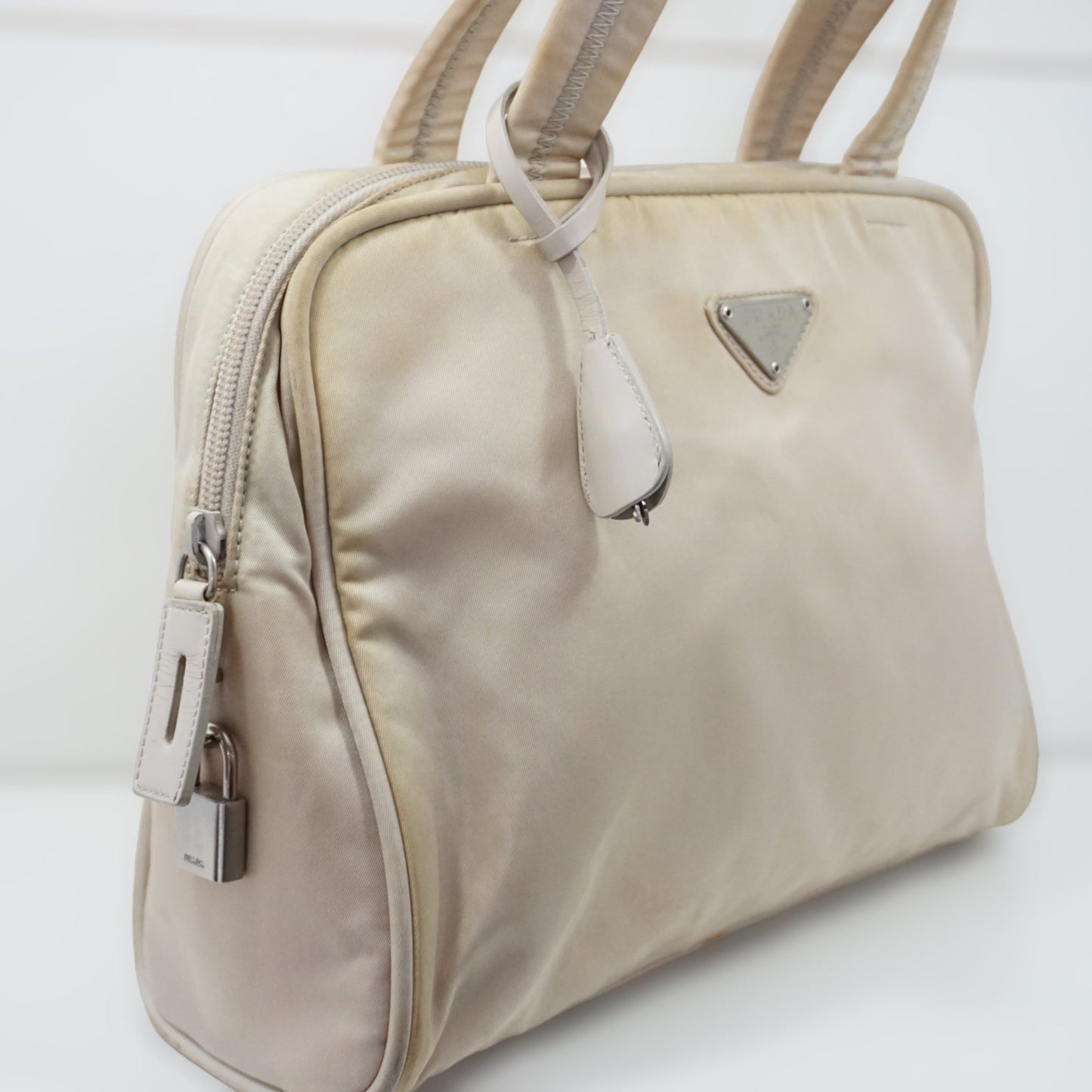 Prada Beige Luxury Handbag