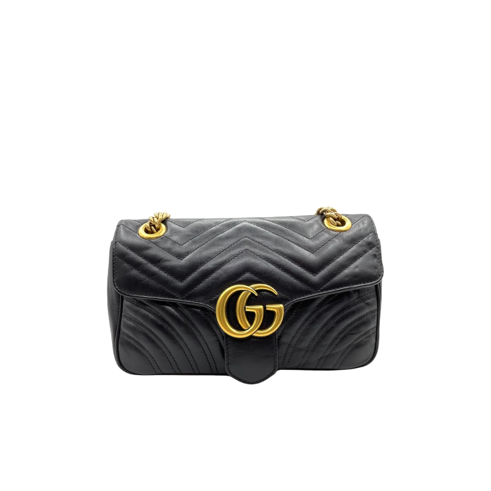 Gucci Chain Leather Shoulder Bag