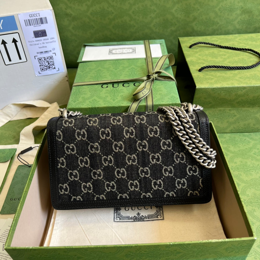 Gucci Dionysus Leather Chain Shoulder Bag Style 20