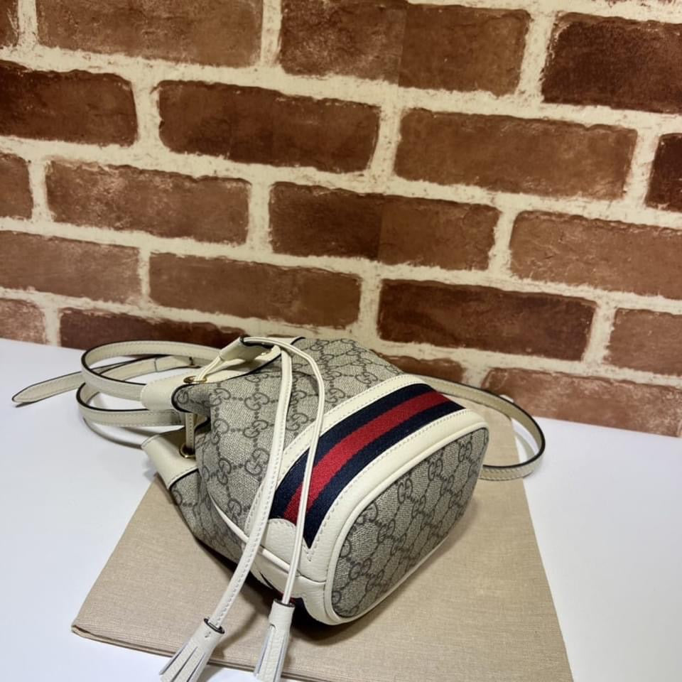 Gucci Ophidia Leather Bucket Bag Style 2