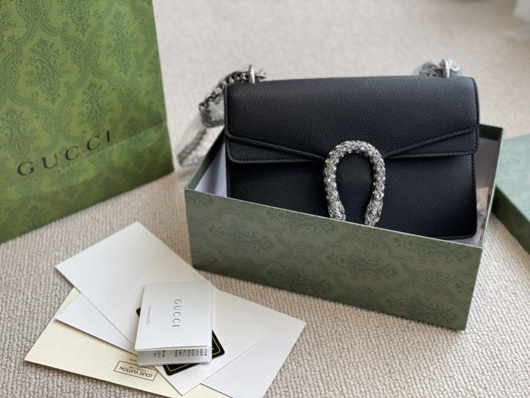 Gucci Dionysus Leather Chain Shoulder Bag Style 21