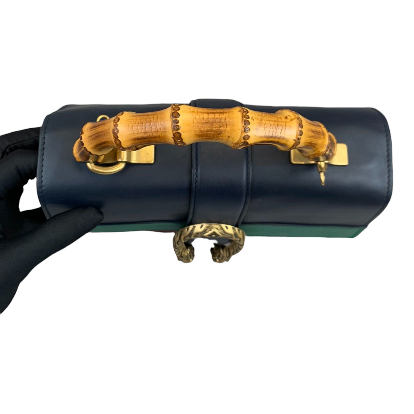 Gucci Leather Top Handle Shoulder Bag