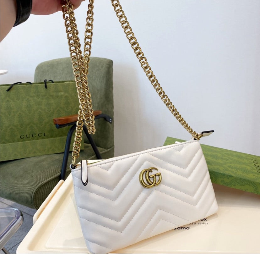 Gucci White Crossbody