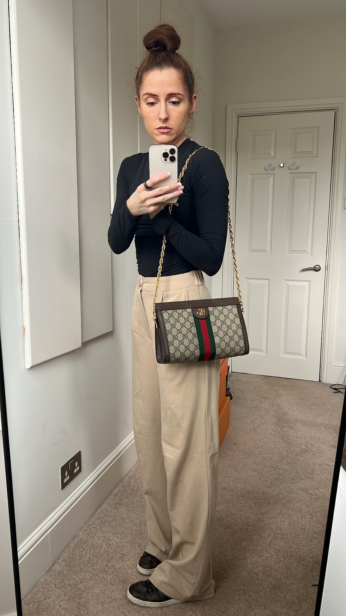Gucci Ophidia Leather Chain Shoulder Bag Style 3