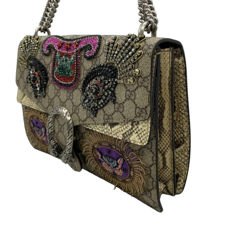 Gucci Chain Leather Shoulder Bag