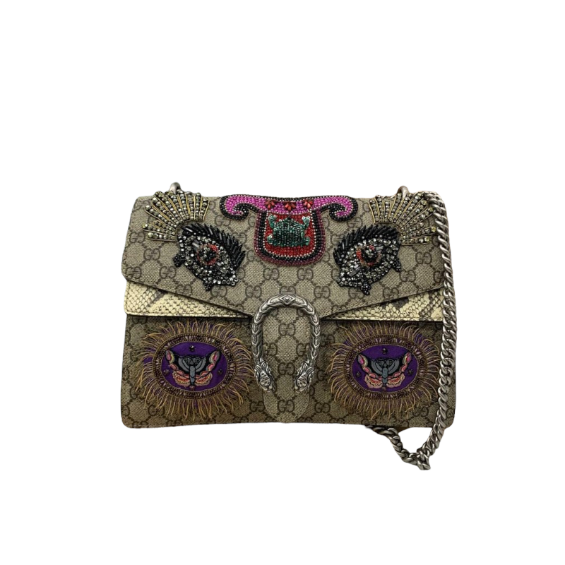 Gucci Chain Leather Shoulder Bag