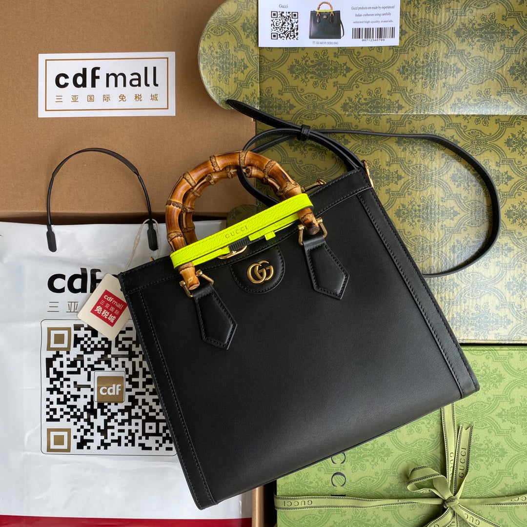 Gucci Monogram Leather Tote