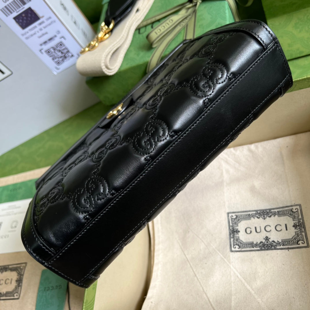 Gucci Monogram Leather Crossbody