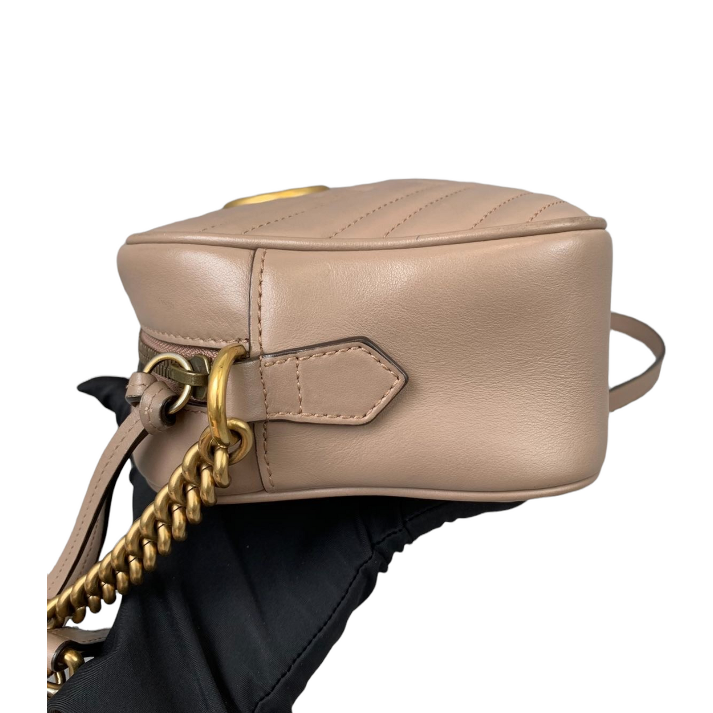 Gucci Chain Leather Crossbody
