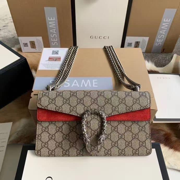 Gucci Dionysus Canvas Chain Shoulder Bag Style 3
