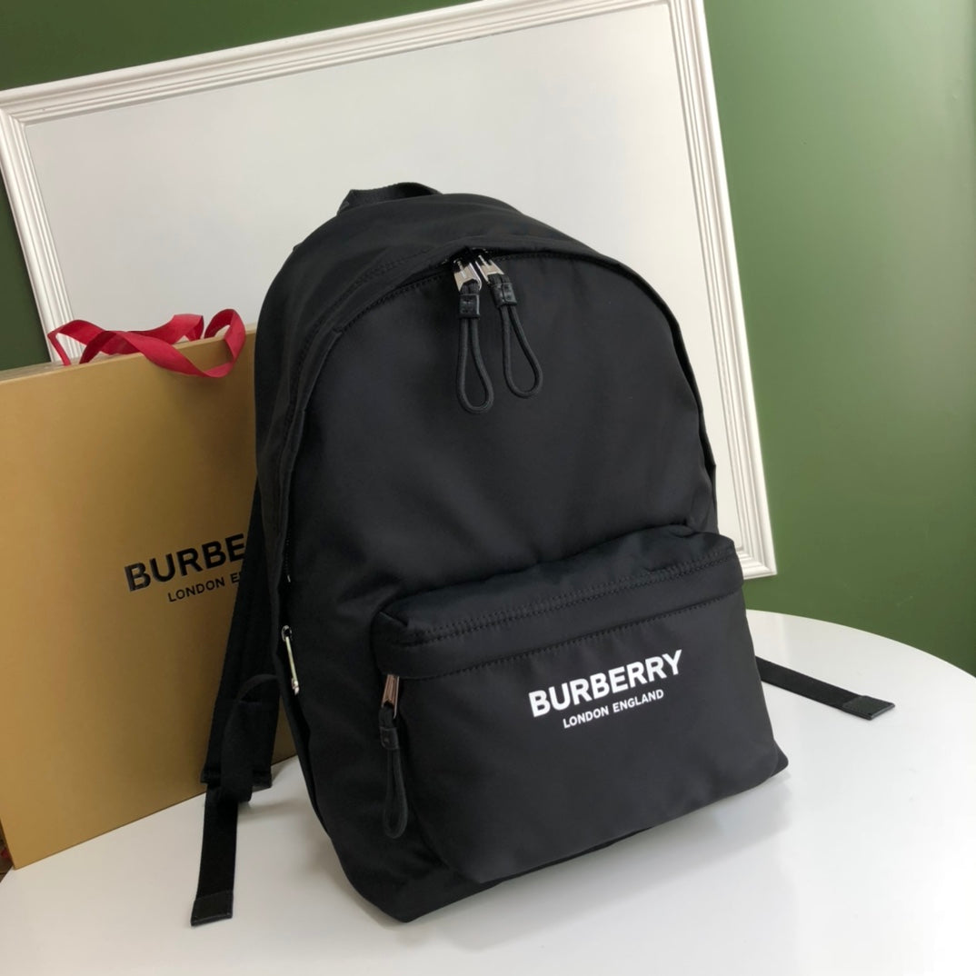 Burberry Logo Print Econyl Backpack