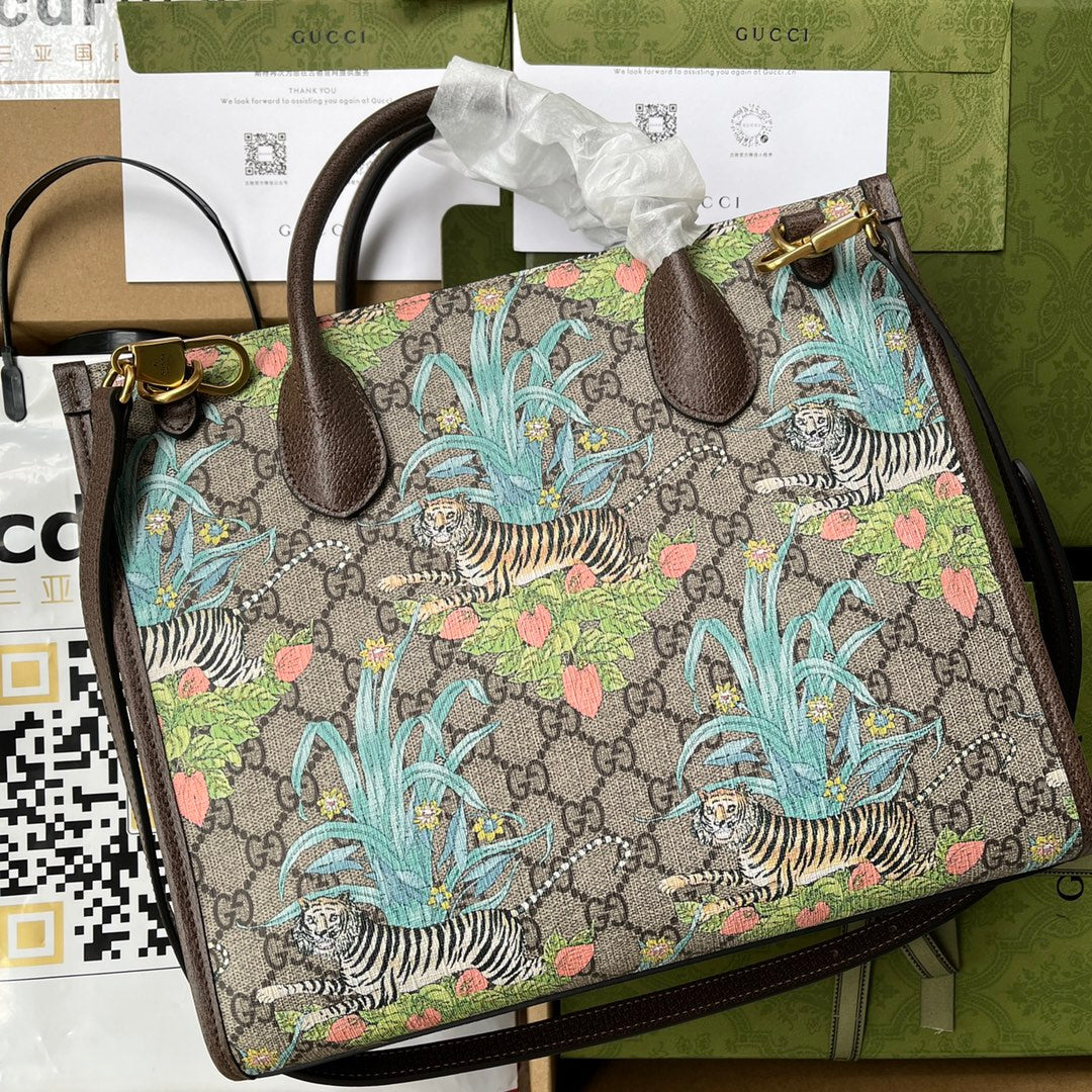 Gucci Tiger Medium Tote