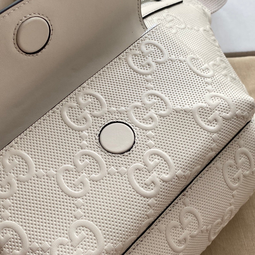 Gucci Monogram Twist Leather Handbag