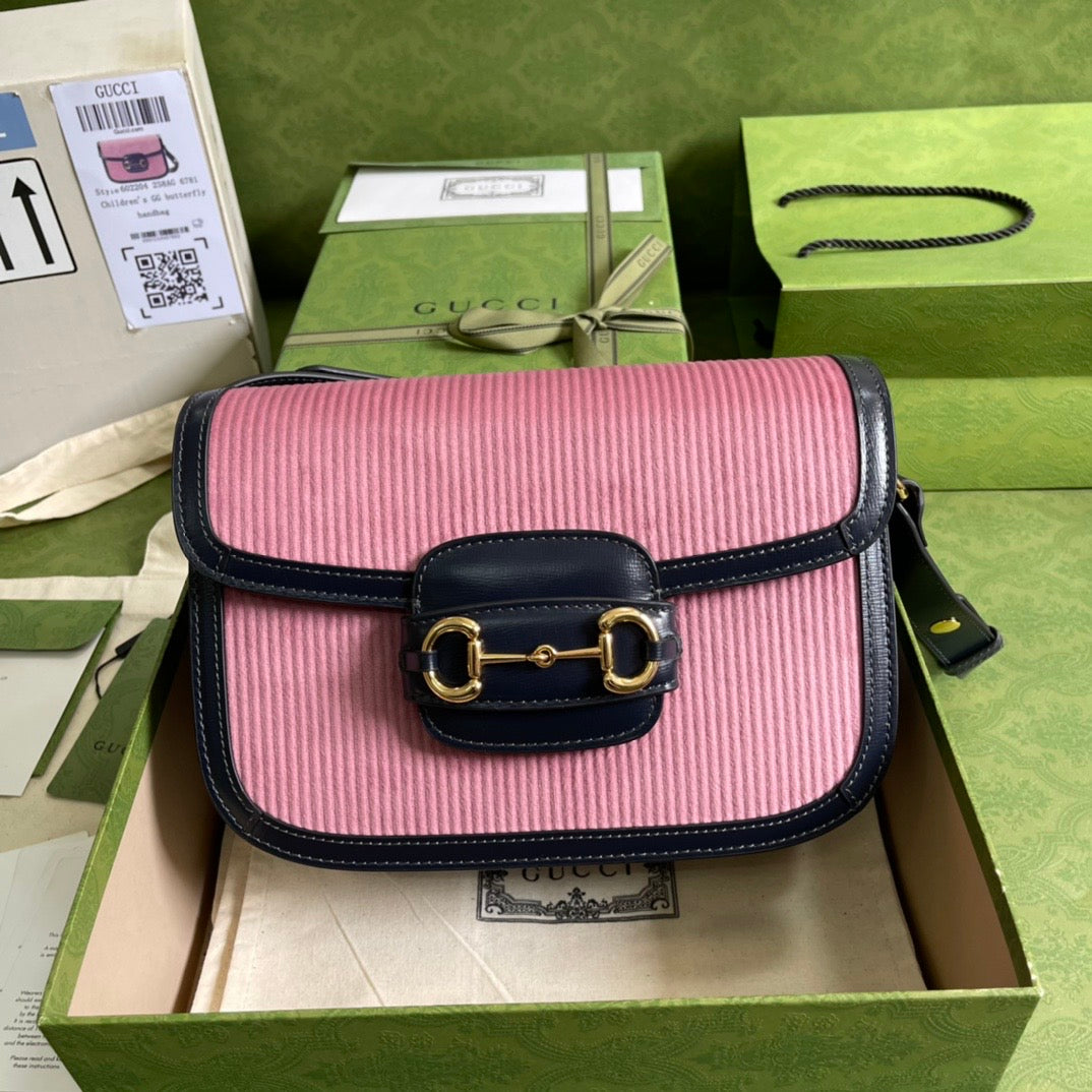 Gucci Horsebit Leather Shoulder Bag Style 6