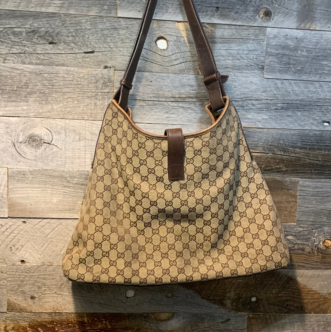 Gucci Canvas Shoulder Bag Style 1
