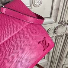 Louis Vuitton Cluny BB Bag Epi Leather Freesia