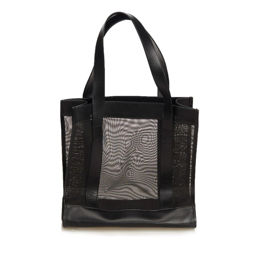 Gucci Black Leather Tote Style 5