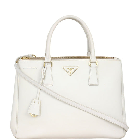 Prada Saffiano Lux Galleria Double Zip Tote Medium