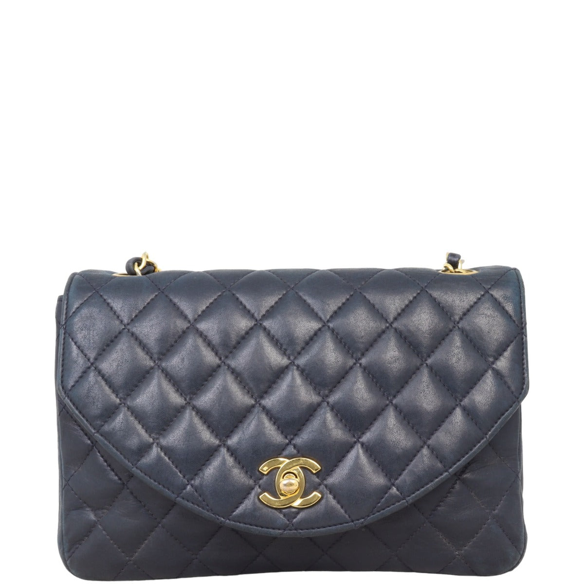 Chanel Half Moon Single Flap Bag
