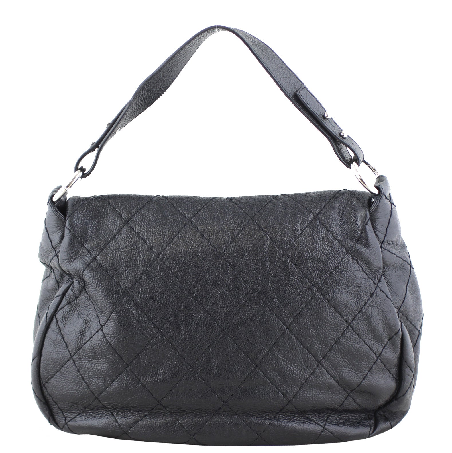 Chanel CC Top Handle Flap Bag