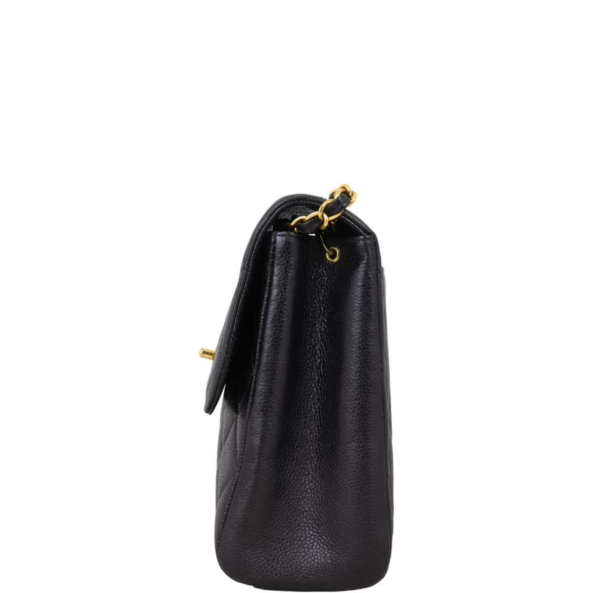 Chanel CC Single Flap Bag | Black
