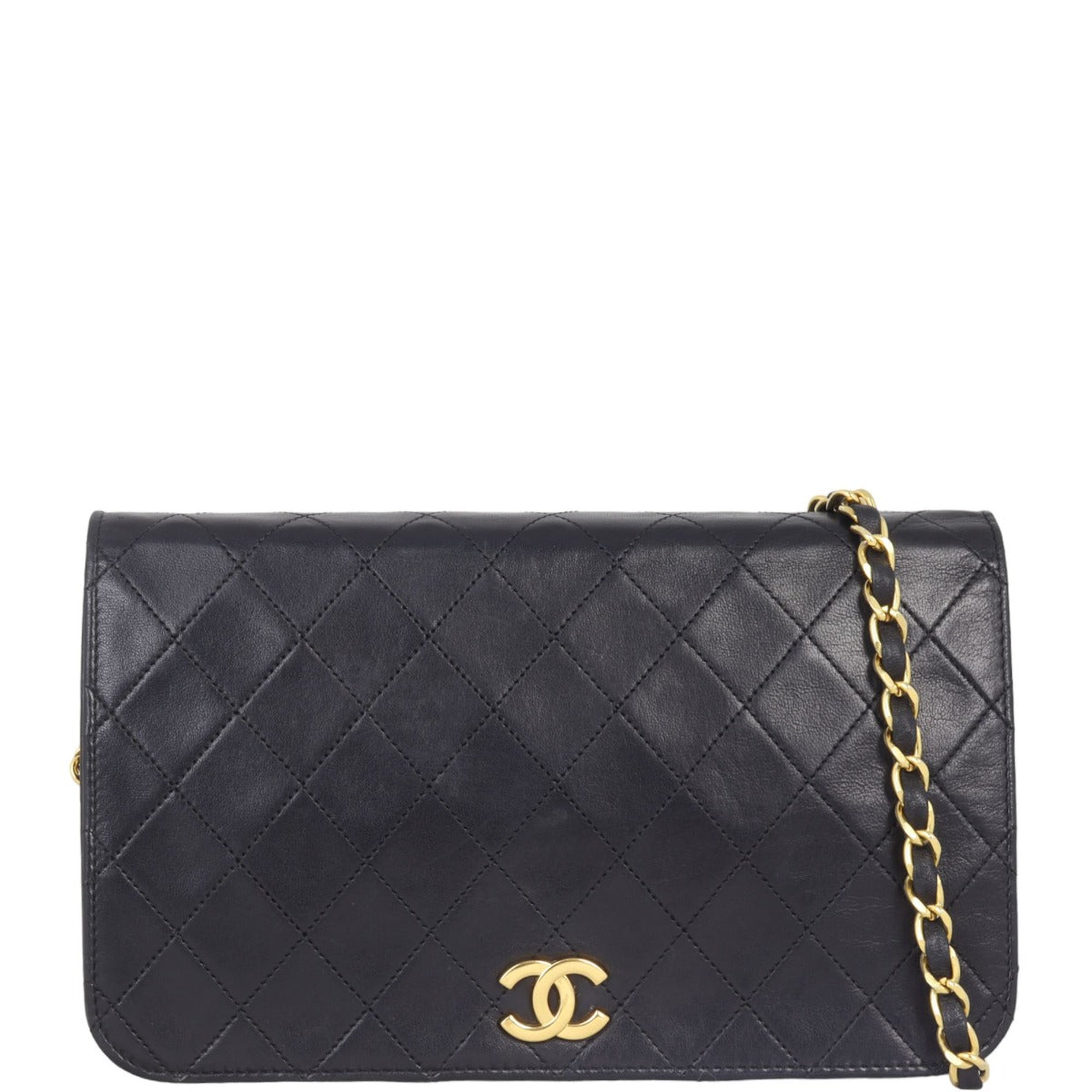 Chanel CC Full Flap Bag Small | Black