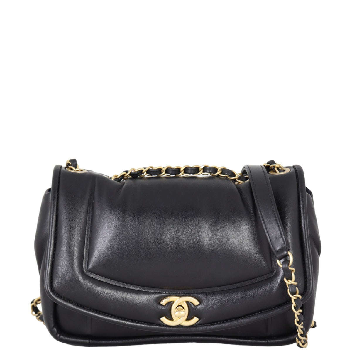 Chanel Puffy Flap Bag Medium | Black