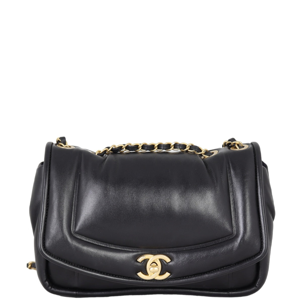 Chanel Puffy Flap Bag Medium | Black