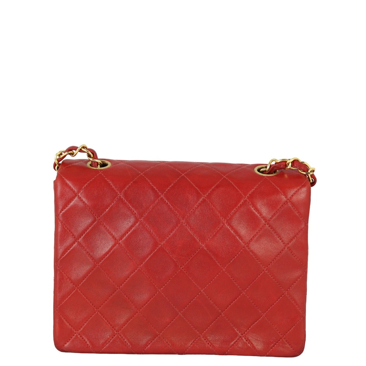 Chanel CC Flap Bag | Red