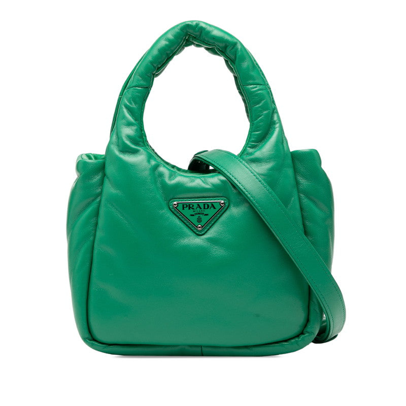 Prada 1BA359 Leather 2way Bag