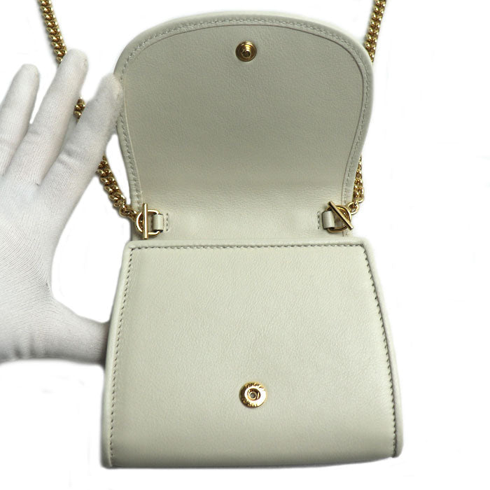 Gucci Interlocking G Blondie 2way Shoulder Bag Leather