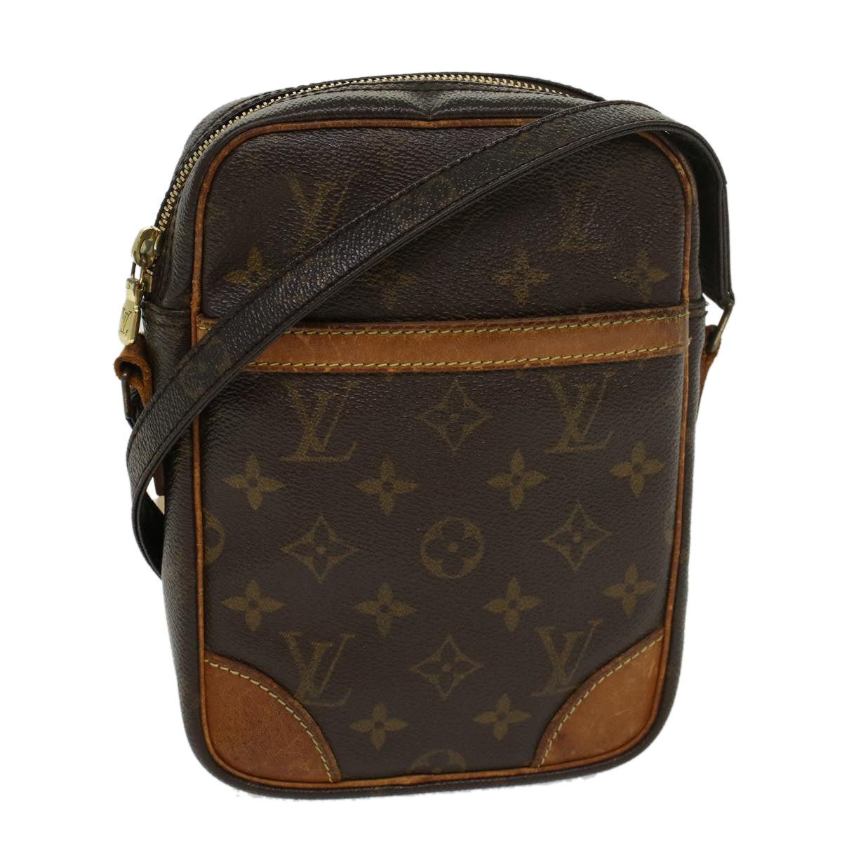 LOUIS VUITTON Monogram Danube Shoulder Bag M45266 LV Auth ki2944