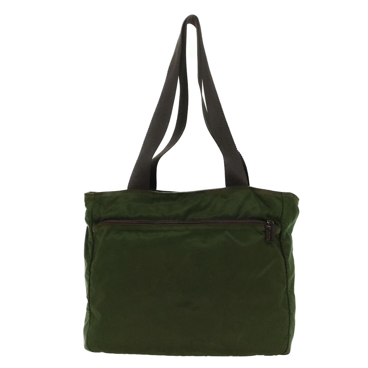Prada Tote Bag Nylon Khaki