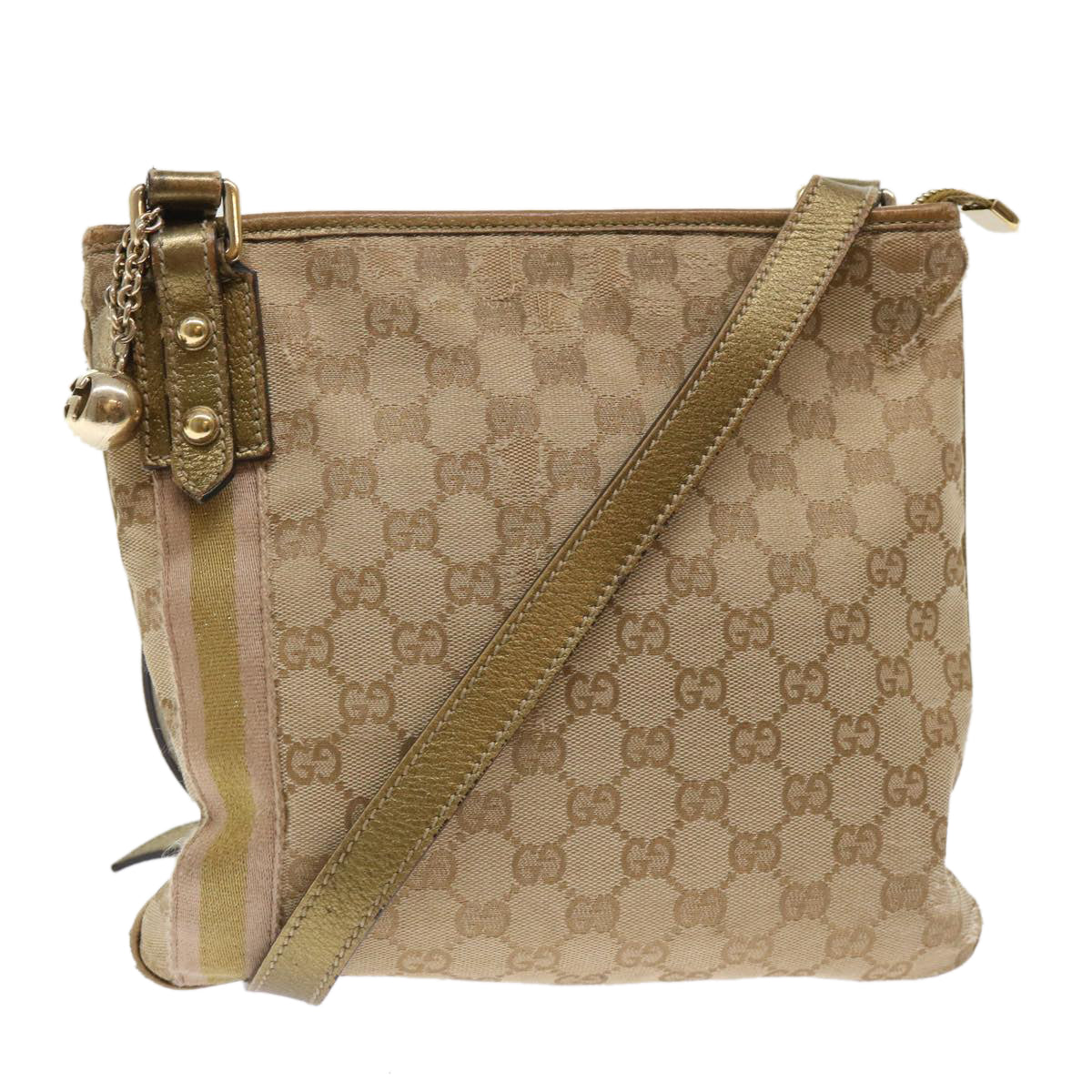 Gucci Canvas Shoulder Bag