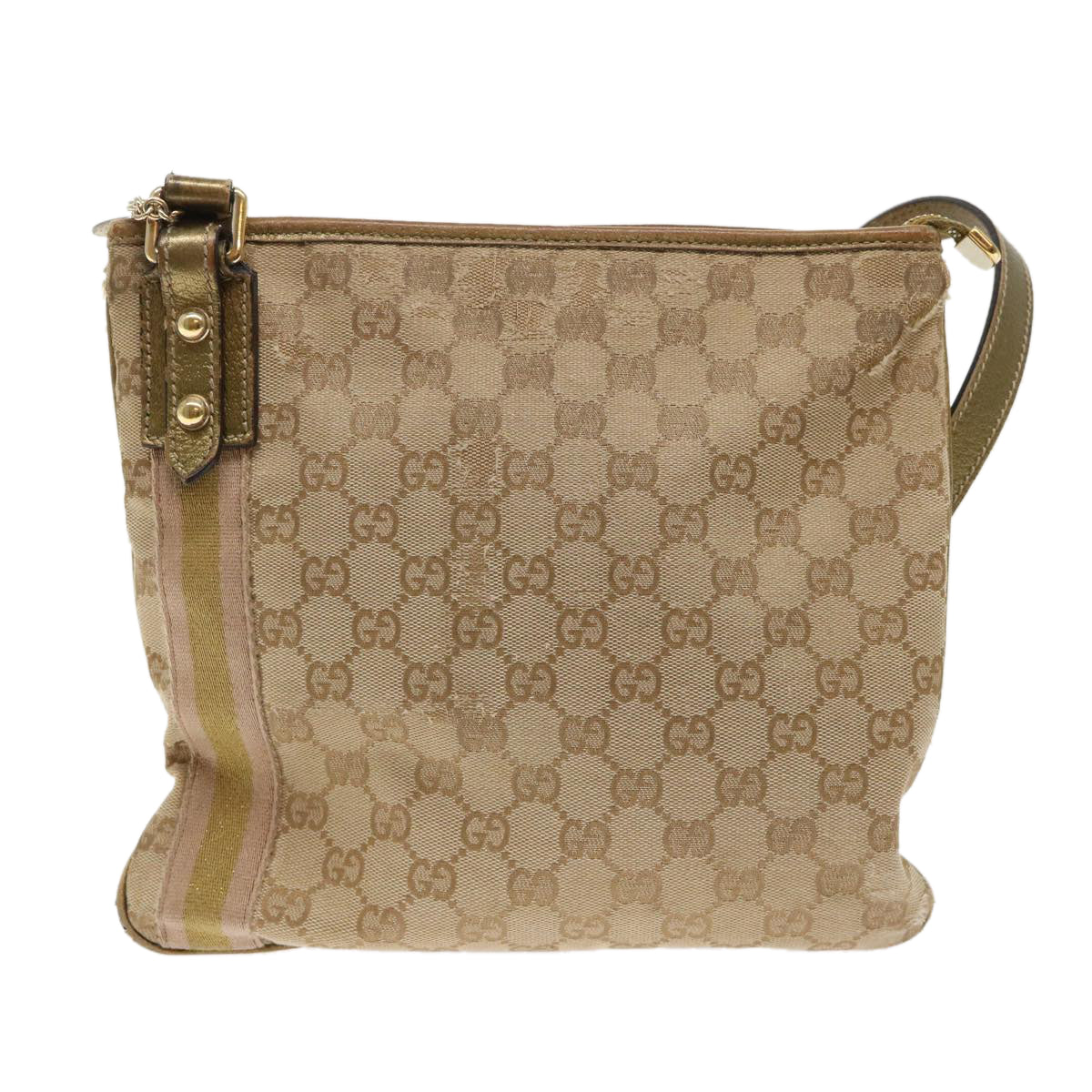 Gucci Canvas Shoulder Bag