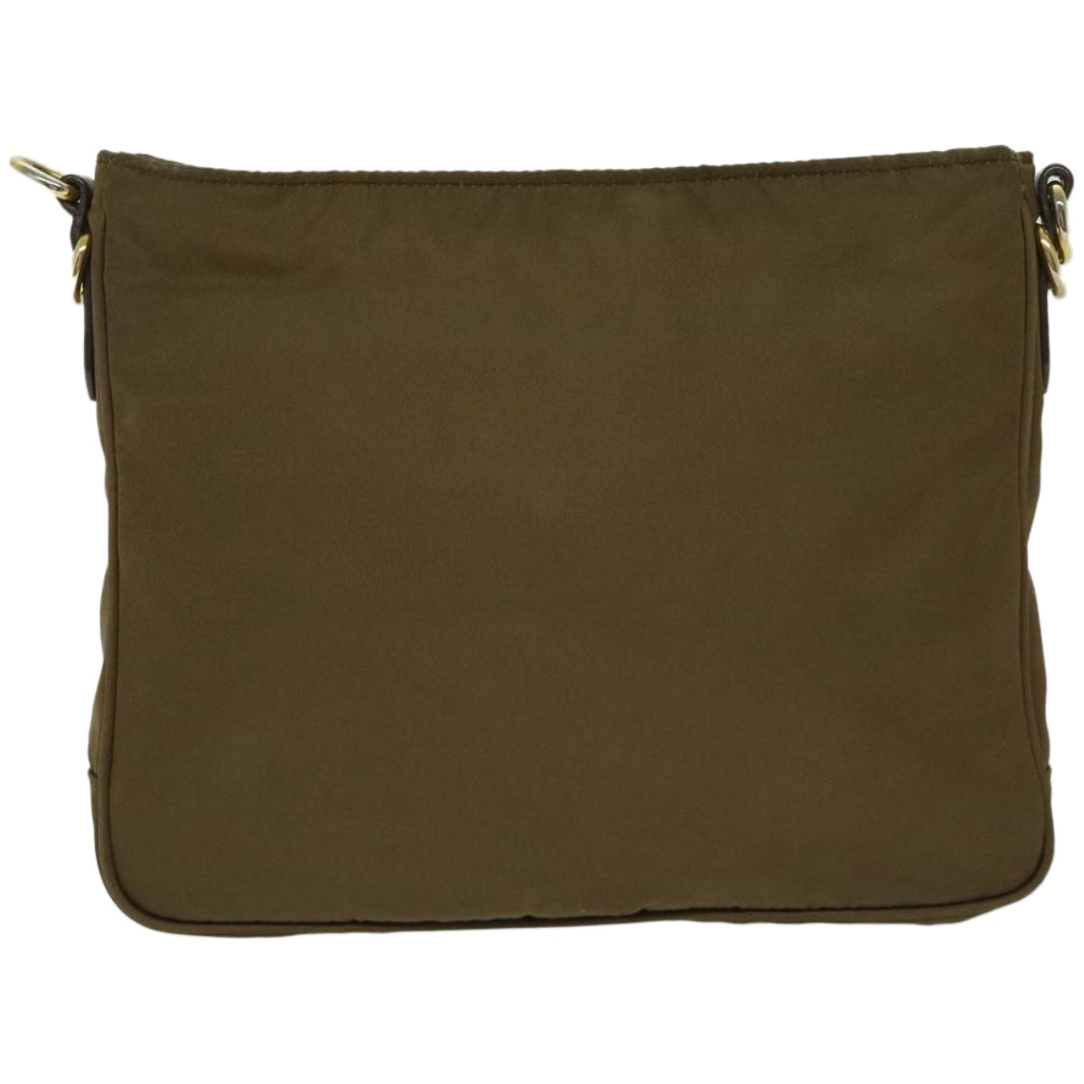PRADA Shoulder Bag Nylon Brown Auth ki4126