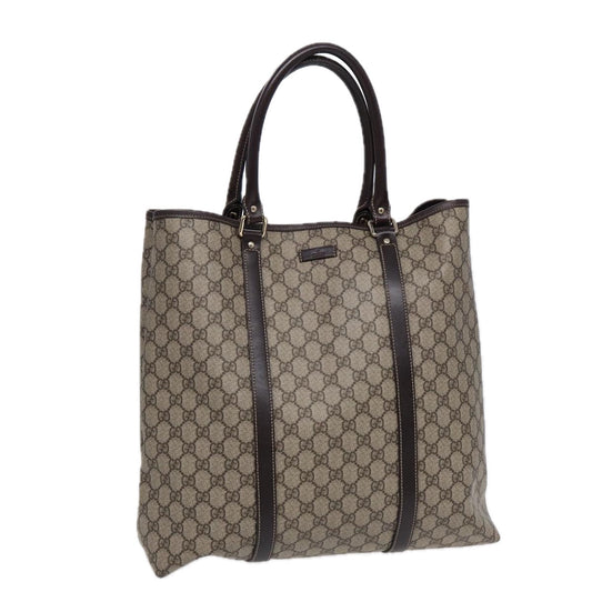 Gucci Leather Canvas Tote